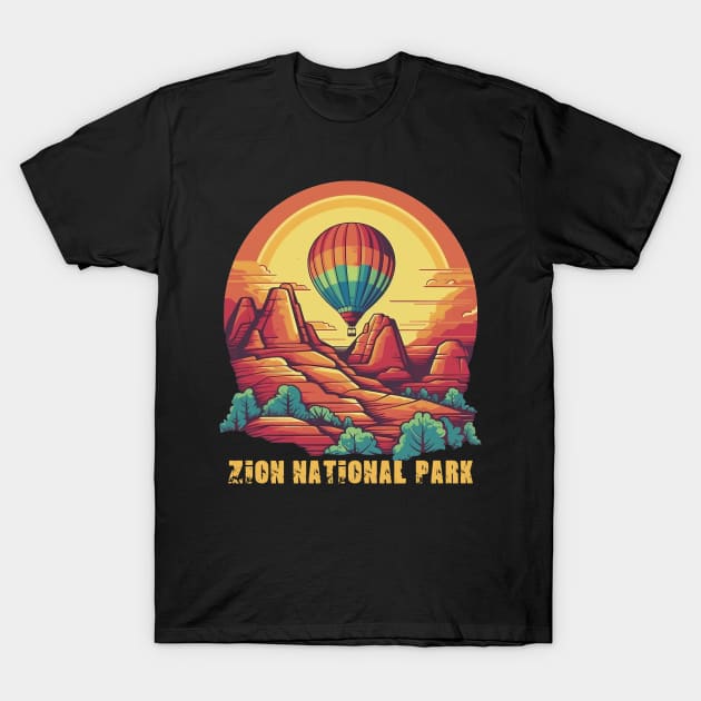 Zion National Park T-Shirt by GreenMary Design